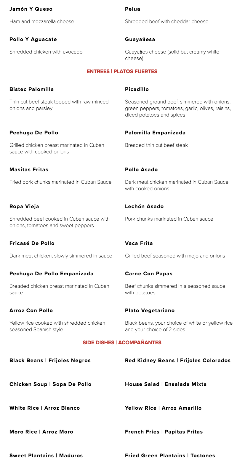 Mi Apá Latin Café What's for Dinner Gainesville